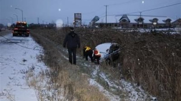 Pas de sel épandu sur l'autoroute 640