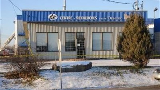 Incendie dans une usine de produits chimiques