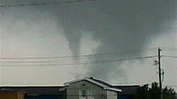Possible tornade sur la Rive-Nord