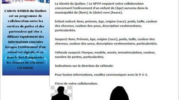 L'alerte Amber sur Facebook connaît un succès inespéré