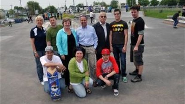 Le nouveau skatepark de Sainte-Thérèse voit le jour