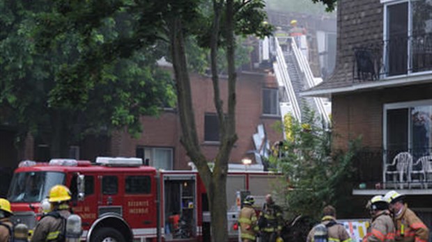 Un incendie jette à la rue 16 familles