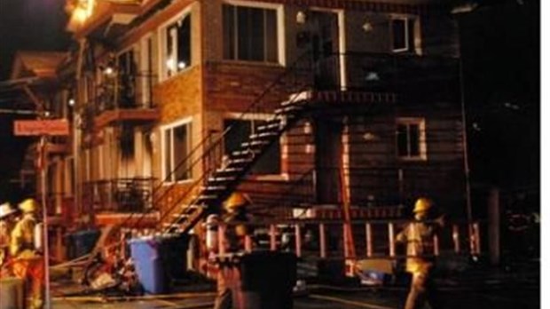 Incendie potentiellement suspect à Blainville