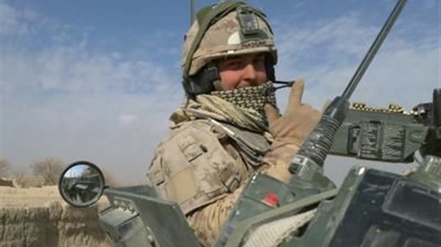 Une mission périlleuse pour un soldat d'ici