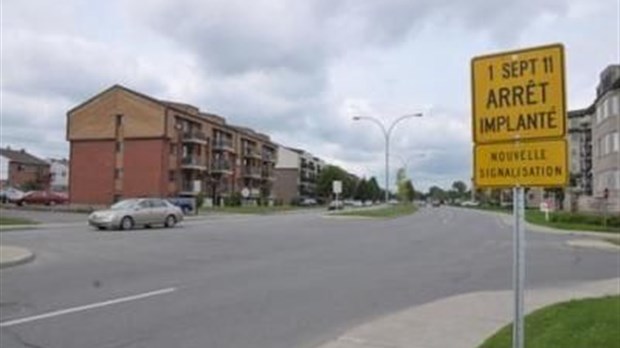 Il y aura un nouveau « stop » sur le boulevard René-A.-Robert