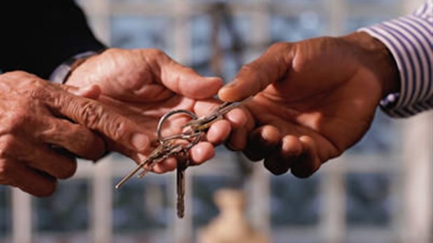 Moins de personnes remettent leur clé de maison