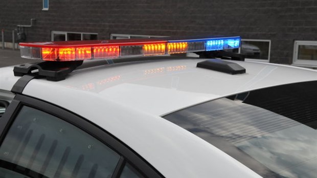 Les policiers déployés à la Place Rosemère