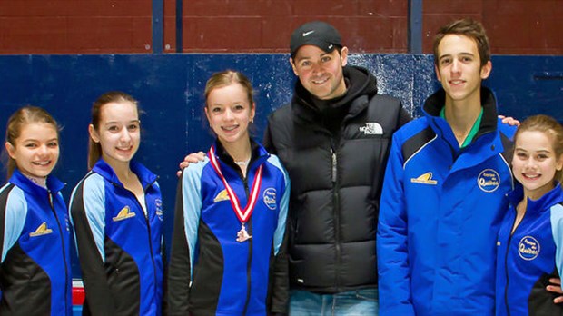 Cinq patineurs de la région sur l’équipe provinciale