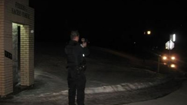 Plusieurs corps policiers s'unissent pour contrer la vitesse au volant la nuit