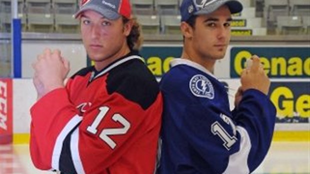Matteau et Paquette sélectionnés dans la LNH
