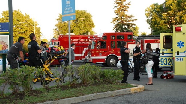 Une piétonne percutée par un train à Sainte-Thérèse