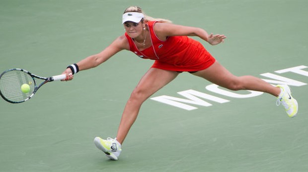 Aleksandra Wozniak surprend Jelena Jankovic à la Coupe Rogers