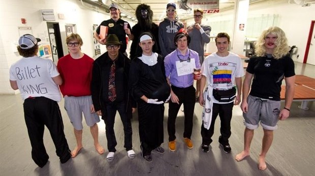 Les recrues fêtent l’Halloween à leur façon