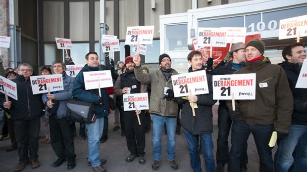 Les profs continuent leur Dérangement 21