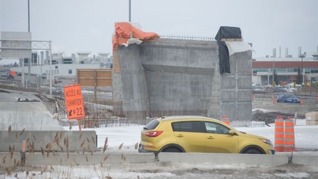 Les travaux se termineront dans deux ans… et coûteront 95 M $ de plus