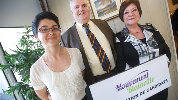 Mouvement Blainville présente deux candidats