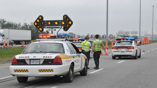 Boisbriand : piéton happé sur l'autoroute 15