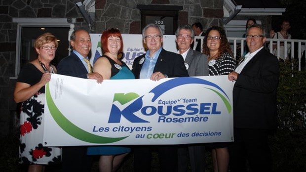 L’Équipe Roussel Rosemère inaugure son local électoral