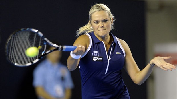 Aleksandra Wozniak tombe au premier tour
