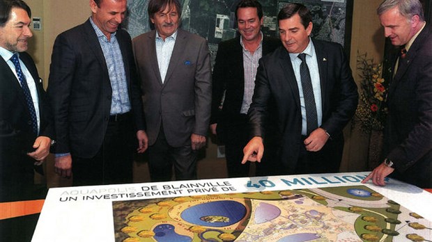 Un parc aquatique de 40 millions $ sera construit