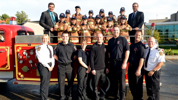 Un succès pour la 7e édition de Pompiers d'un jour de Blainville