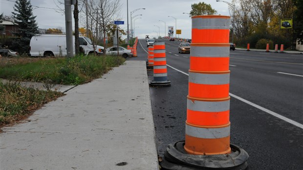 Travaux de réfection d'un ponceau sur l'autoroute 640