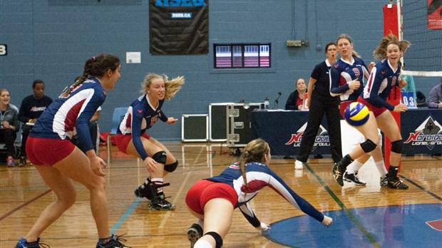 Week-end parfait pour les Nordiques en volleyball