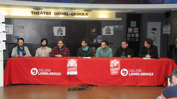 Le Collège Lionel-Groulx grogne contre les compressions budgétaires