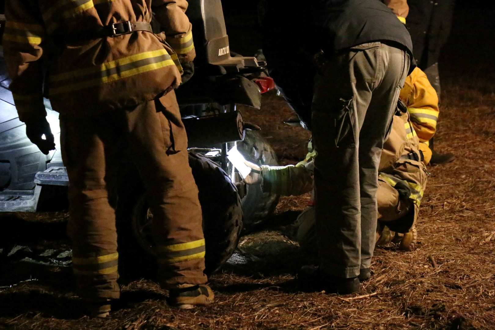 Accident de VTT à SaintCanut