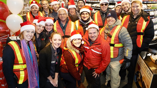 Le IGA express de Rosemère remet 2840 $ à Moisson Laurentides