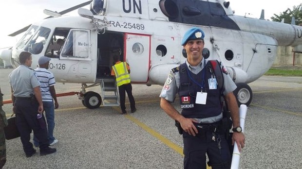 Il forme la police haïtienne depuis 5 mois