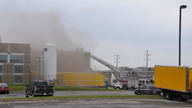 Explosion dans le quartier industriel de Boisbriand