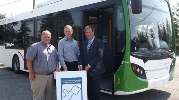 Des trajets d'autobus sont ajoutés