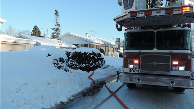 Intervention dans une résidence à Blainville