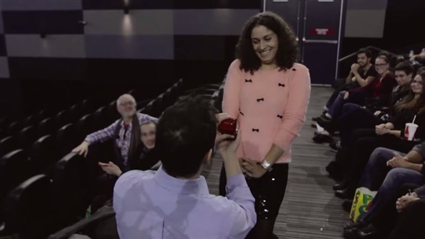 Une demande en mariage qui fait le tour du Québec