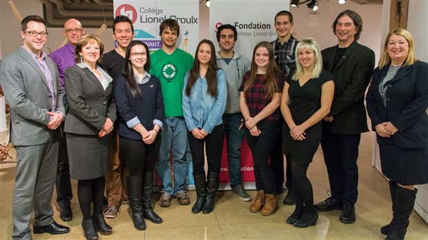 La Fondation du Collège Lionel-Groulx remet remet huit bourses de 500 $