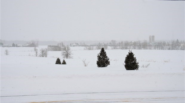 L'hiver n'est pas sur le point de quitter la région