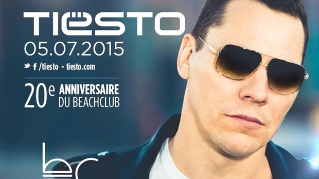 Le Beachclub de Pointe-Calumet s'offre Tiësto pour ses 20 ans 