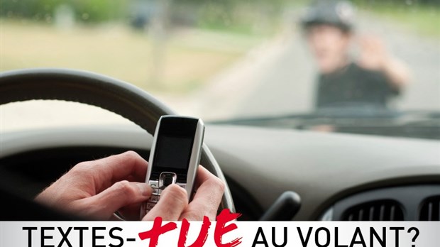 Du 23 au 29 mars: les policiers s'attaquent au cellulaire au volant