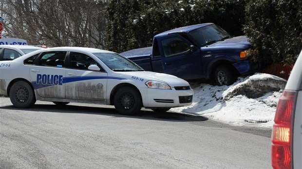 Poursuite policière à Mirabel 