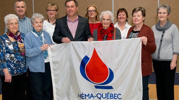 30e collecte de sang du Cercle des fermières de Mirabel 