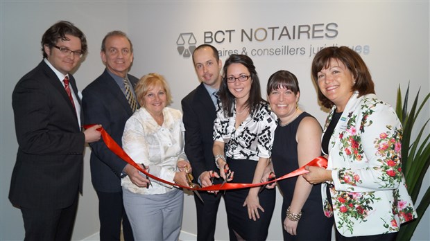 BCT notaires inaugurent leurs installations à Boisbriand