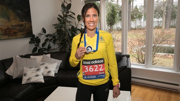 Une Blainvilloise s'illustre au marathon de Boston