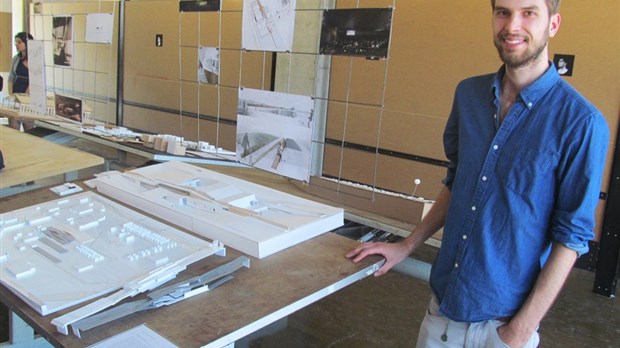 Il imagine le futur théâtre du Faubourg Boisbriand