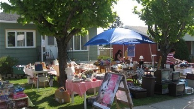 Fin de semaine des ventes de garage gratuites à Sainte-Thérèse