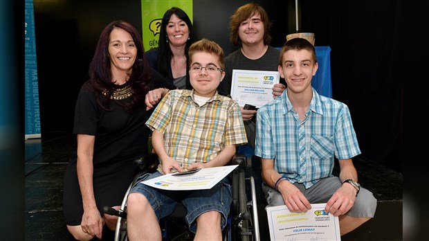 Blainville honorent trois jeunes pour leur engagement dans le programme Générations@branchées