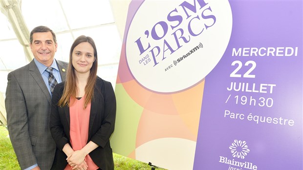 Le coup d'envoi est donné à Blainville pour le concert l'OSM dans les parcs 