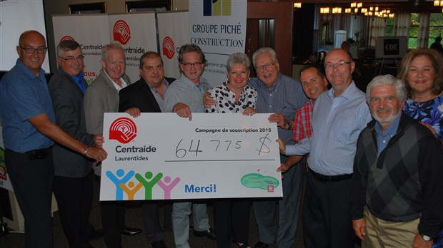 L’Omnium de golf Desjardins — Beaulieu Sports Experts permet d'amasser près de 65 000 $ pour Centraide 