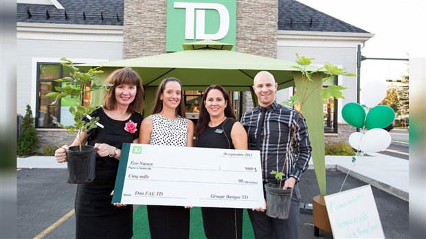 La banque TD ouvre une première succursale à Bois-des-Filion