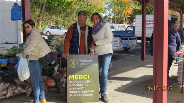 Le projet de récupération de fruits et légumes au marché public de St-Jérôme redistribue 4500 kilos de produits frais